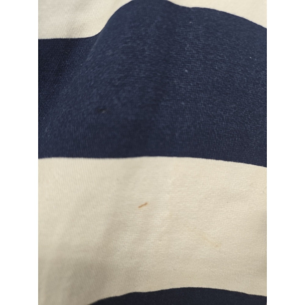 Eva Mendes New York Co. Navy & White Skirt Size 12, visible run line outside - Picture 3 of 11